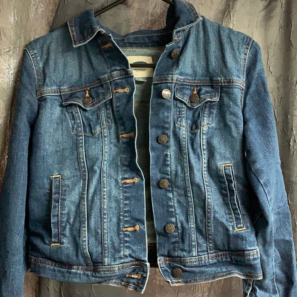Women’s Old Navy Dark Wash Denim Jacket Size XS